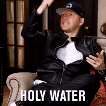 Gotta Get Away GIF - Holy Water Donnie Wahlberg Sign Of The Cross GIFs