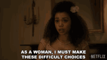 I Must Make These Difficult Choices Ruby Barker GIF - I Must Make These Difficult Choices Ruby Barker Marina Thompson GIFs