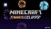 minecraft minecon update caves and cliffs logo