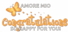Congratulations Sparkle GIF - Congratulations Sparkle Butterfly GIFs