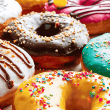 Donuts Yummy GIF - Donuts Yummy Different Kinds GIFs