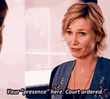 Role Models GIF - Glee Presence Court Ordered GIFs