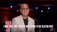 I Was Told This Season Was Going To Be Gluten Free Americas Got Talent GIF - I Was Told This Season Was Going To Be Gluten Free Americas Got Talent Agt GIFs