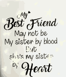 bff best friends sister love sisters by heart