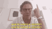 Nicola Porro Aveste Visto Il Gesto GIF - Nicola Porro Aveste Visto Il Gesto Have You Seen The Gesture GIFs