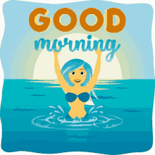 good morning mermaid life joypixels top of the morning greetings
