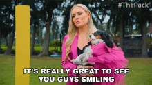 Its Really Great To See You Guys Smiling The Pack GIF - Its Really Great To See You Guys Smiling The Pack Its Nice To See You Happy GIFs