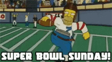 Super Bowl Simpsons GIF - Super Bowl Simpsons Homer GIFs