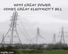 Great Power Great Electricity Bill GIF - Great Power Great Electricity Bill Jump Rope GIFs