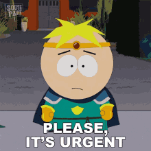 Please Its Urgent Butters Stotch GIF - Please Its Urgent Butters Stotch South Park GIFs