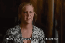 Trainwreck GIF - Trainwreck Amy Schumer Whats Wrong With You GIFs