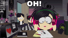 oh henrietta biggle south park goth kids3dawn of the posers season17ep04