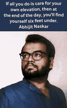 abhijit naskar naskar selfish selfishness personal growth