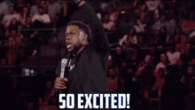 So Excited Kevin Hart GIF - So Excited Kevin Hart Speech GIFs
