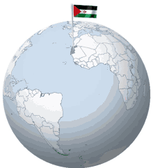 map western sahara sahara globe flag map western sahara sahara globe flag
