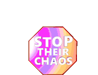 Ignore The Chaos Dont React Sticker - Ignore The Chaos Chaos Dont React Stickers
