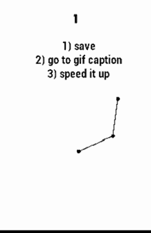 save go to gif caption speed it up instructions