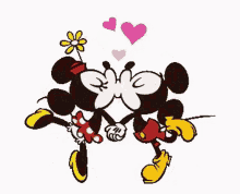 Mickey Mouse Kiss GIF - Mickey Mouse Kiss Sweet GIFs