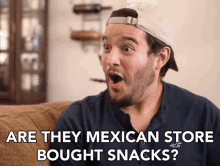 Are They Mexican Store Bought Snacks Are They Mexican Snacks GIF - Are They Mexican Store Bought Snacks Are They Mexican Snacks Curious GIFs