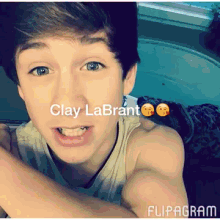 Clay Labrant I Love You Bae  GIF - Clay La Brant GIFs
