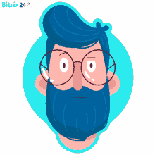 beard beardy man bitrix24 bitrix24fun no