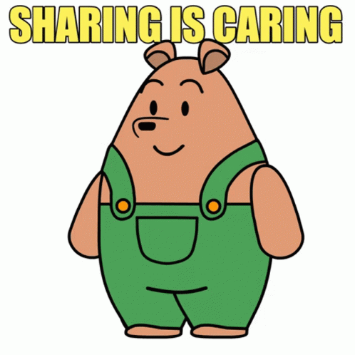 Sharing Is Caring Meme