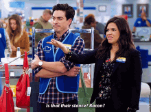 Superstore Amy Sosa GIF - Superstore Amy Sosa Is That Their Stance GIFs