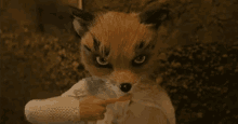 Defiant GIF - Fantastic Mr Fox Brushingteeth Defiant GIFs