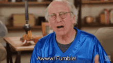 Larry David Fumble GIF - Larry David Fumble Snl GIFs