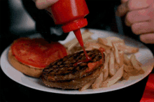 Supernatural Hamburger GIF - Supernatural Hamburger Ketchup Bottle GIFs