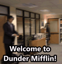 The Office Welcome GIF - The Office Welcome Dunder GIFs