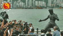 Legend Never Dies Hong Kong GIF - Legend Never Dies Hong Kong Bruce Lee Legend GIFs