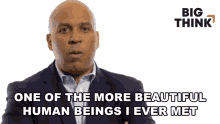 One Of The Most Beautiful Human Beings I Ever Met Cory Booker GIF - One Of The Most Beautiful Human Beings I Ever Met Cory Booker Big Think GIFs