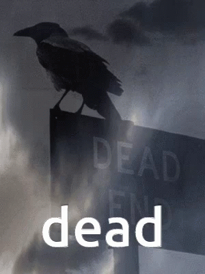 [Image: dead-end-crow.gif]