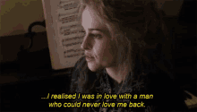 I Realized I Was In Love With A Man GIF - I Realized I Was In Love With A Man Who Could Never Love Me Back GIFs