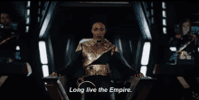 Long Live The Empire Michael Burnham GIF - Long Live The Empire Michael Burnham Star Trek Discovery GIFs