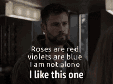 Thor Roses Are Red GIF - Thor Roses Are Red Violets Are Blue GIFs