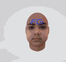 fg 3d head 3d model model light effects fg 3d head 3d model model light effects