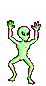 Alien Dance Sticker - Alien Dance Stickers