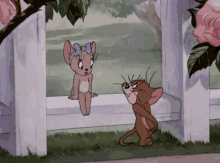 Tom And Jerry In Love GIF - Tom And Jerry In Love Smitten GIFs