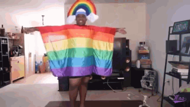 The perfect Mac Does It Gay Meme Pride Animated GIF for your conversation. 