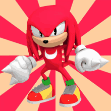 Sega Sonic The Hedgehog GIF - Sega Sonic The Hedgehog Classic Knuckles GIFs