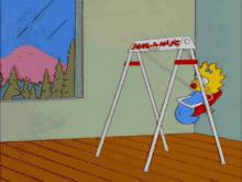 Maggie Simpson The Simpsons GIF - Maggie Simpson The Simpsons Stuck GIFs