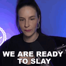 We Are Ready To Slay Cristine Raquel Rotenberg GIF - We Are Ready To Slay Cristine Raquel Rotenberg Simply Nailogical GIFs