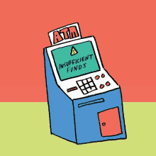Atm Insufficient Funds GIF - Atm Insufficient Funds Broke GIFs