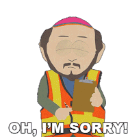 Oh Im Sorry Gerald Broflovski Sticker - Oh Im Sorry Gerald Broflovski South Park Stickers