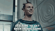 Its Time To Get Back In The Game Technical Boy GIF - Its Time To Get Back In The Game Technical Boy American Gods GIFs