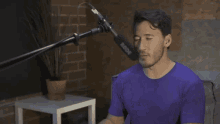 Markiplier Getting Attacked By His Mic GIF - Markiplier Getting Attacked By His Mic GIFs
