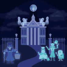 Haunted Mansion Ghosts GIF - Haunted Mansion Ghost Ghost Bride GIFs