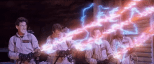 Ghost Busters Holding On GIF - Ghost Busters Holding On Keep Going GIFs